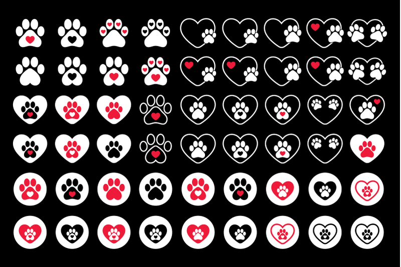dog-paws-amp-hearts