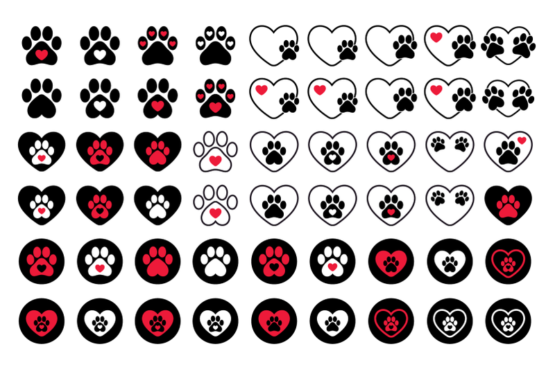 dog-paws-amp-hearts
