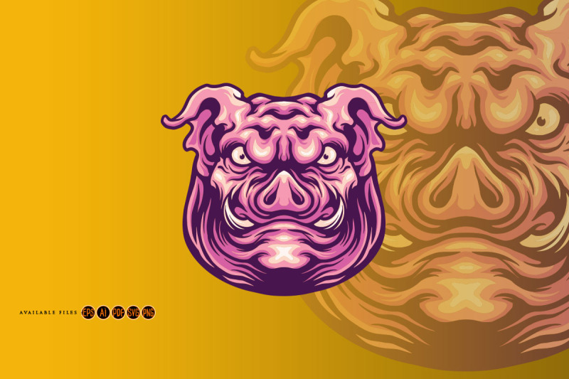 angry-big-pig-svg