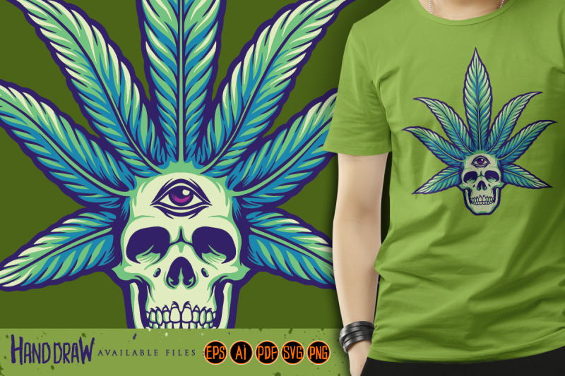 cannabis-leaves-skull-pot-marijuana-weed-svg