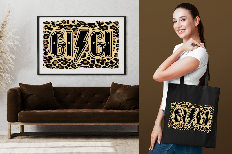 gi-gi-flash-on-leopard-pattern-template-sublimation-png-clipart