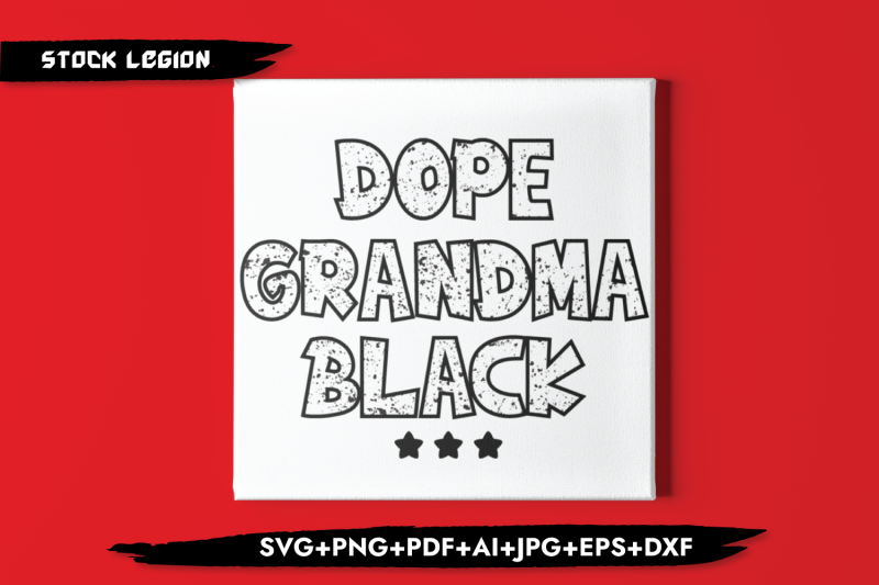 dope-grandma-black-svg