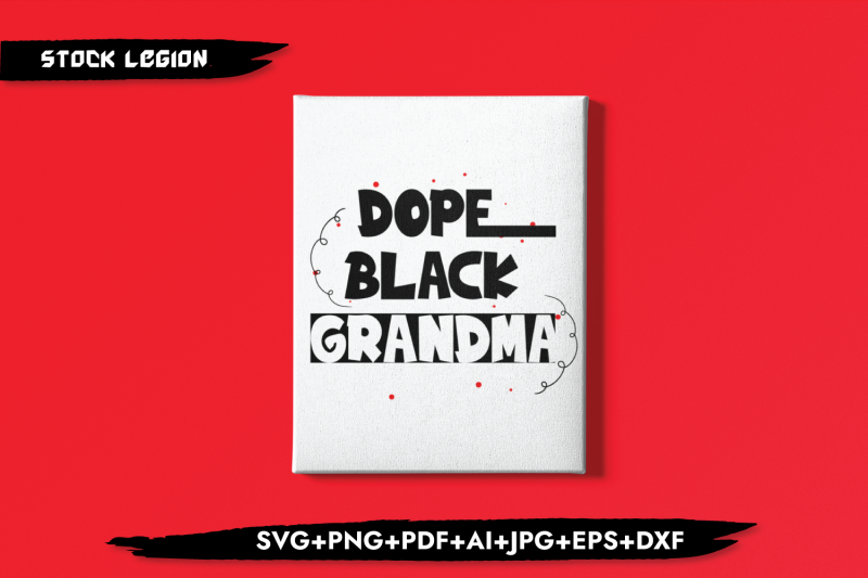 dope-black-grandma-svg