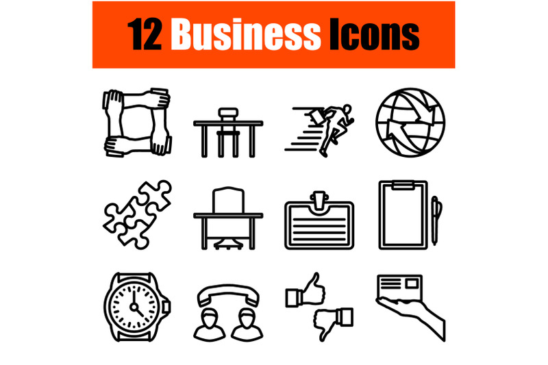 business-icon-set