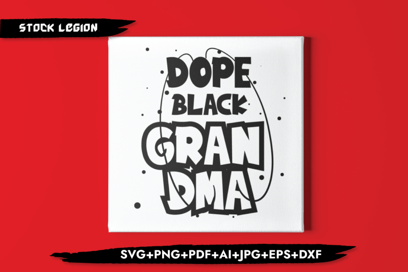 dope-black-grandma-svg