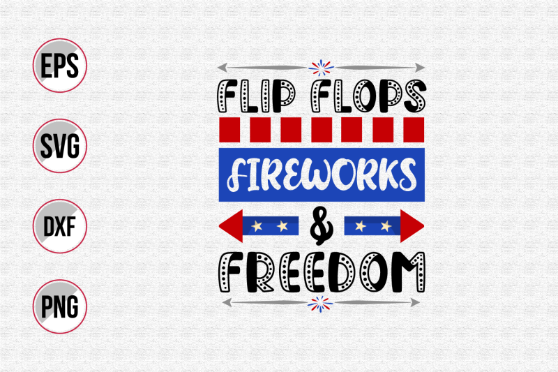 flip-flops-fireworks-amp-freedom-svg