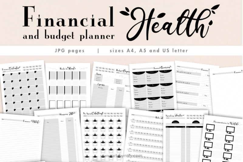 printable-financial-health-and-budget-planner