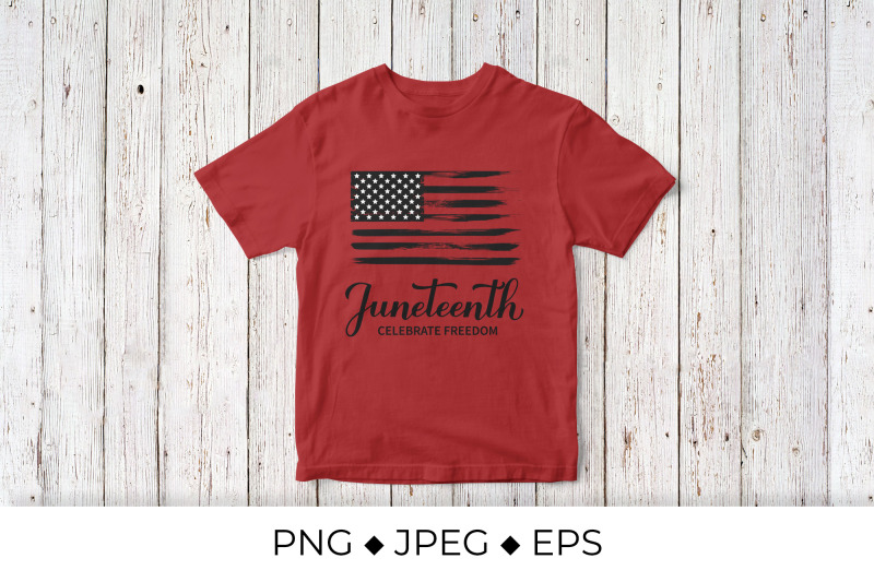juneteenth-lettering-distressed-freedom-day-flag
