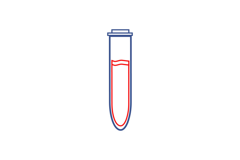 medical-icon-blue-red-line-test-tube