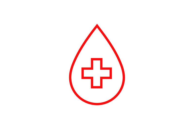 medical-icon-with-blood-symbol-red-outline