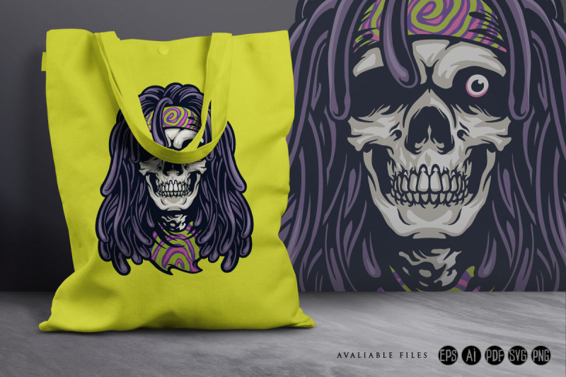 psychedelic-skull-rasta-character-svg