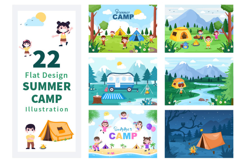 22-summer-camp-landscape-illustration