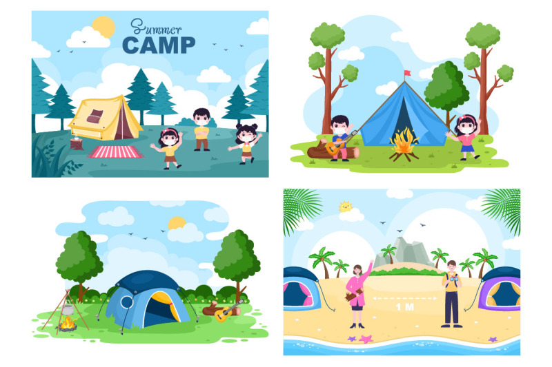 22-summer-camp-landscape-illustration