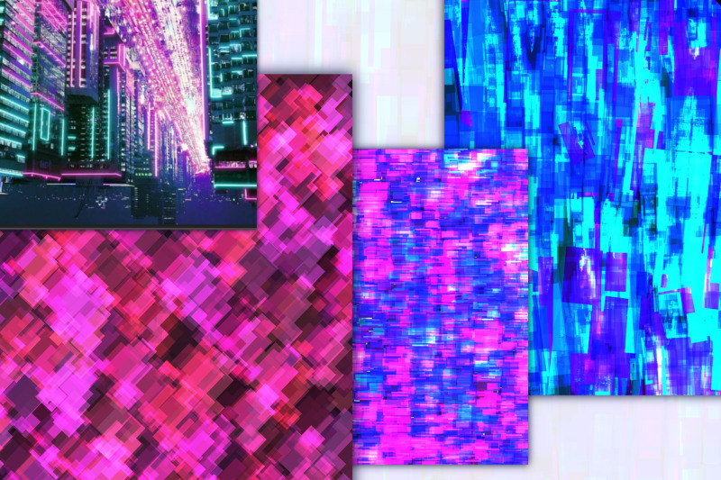 12-glitch-backgrounds-with-neon-colors-size-12inch-12inch
