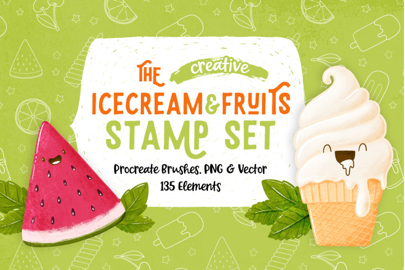 procreate-icecream-amp-fruits-stamps