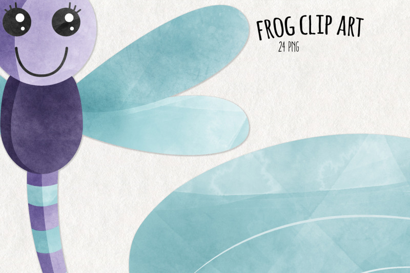 watercolor-frog-clipart-set-of-24