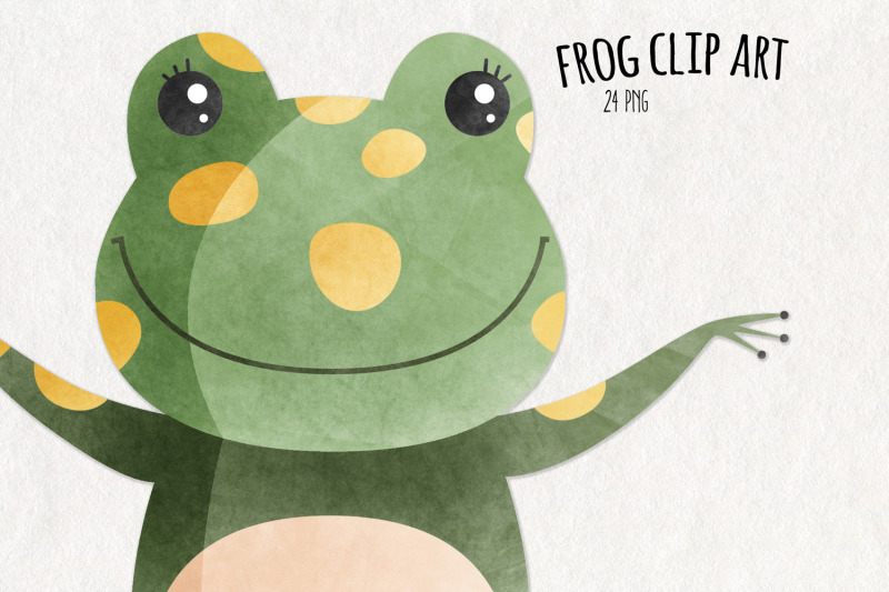 watercolor-frog-clipart-set-of-24