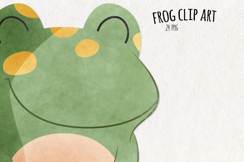 watercolor-frog-clipart-set-of-24