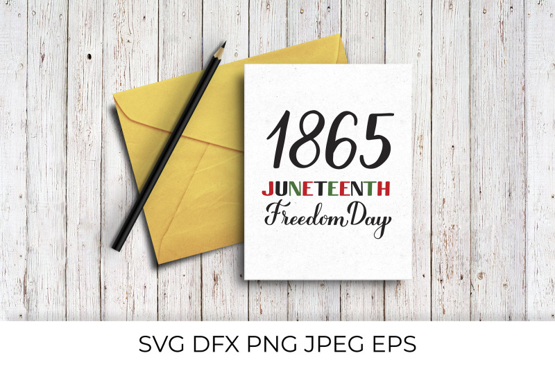 juneteenth-1865-freedom-day-hand-lettered-svg