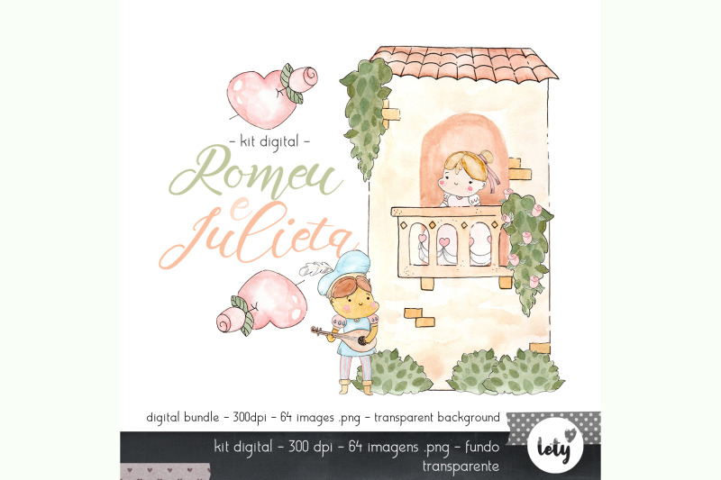 romeo-and-juliet-watercolor-clipart