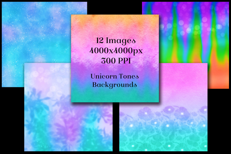 unicorn-tones-backgrounds-12-image-set