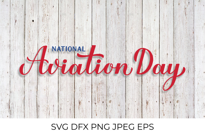 national-aviation-day-calligraphy-hand-lettering