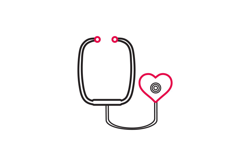 medical-icon-line-color-with-heart-stethoscope