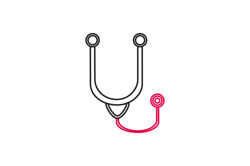medical-icon-two-line-color-with-stethoscope