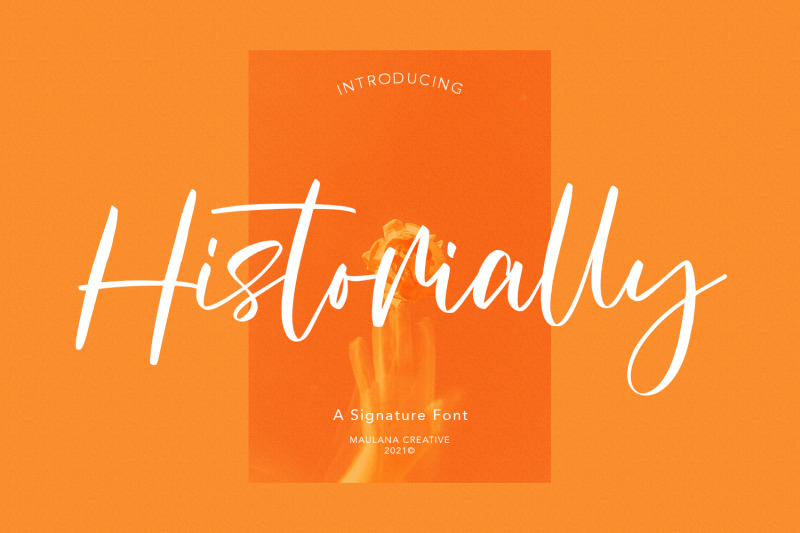 historially-signature-font