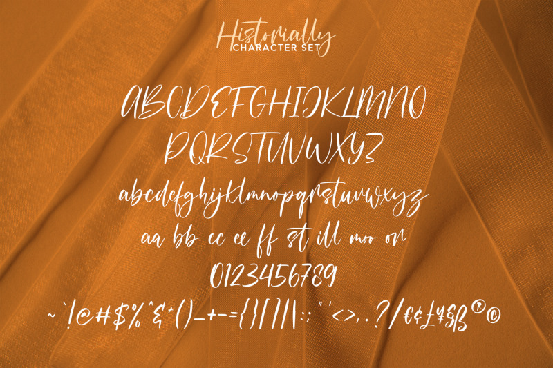 historially-signature-font