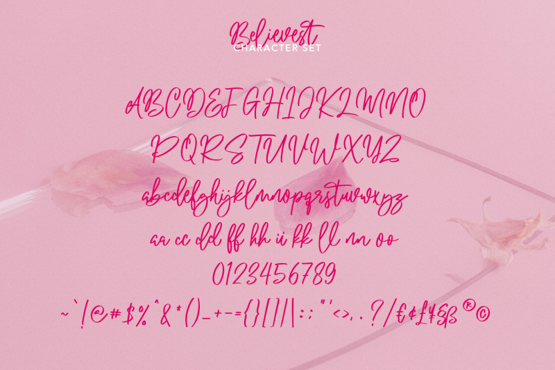 believest-script-font