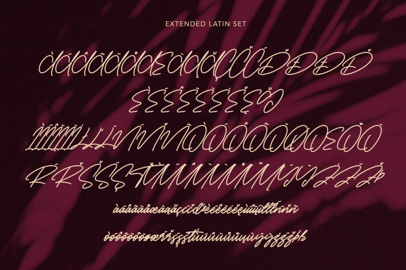 rialltos-slanted-script-font