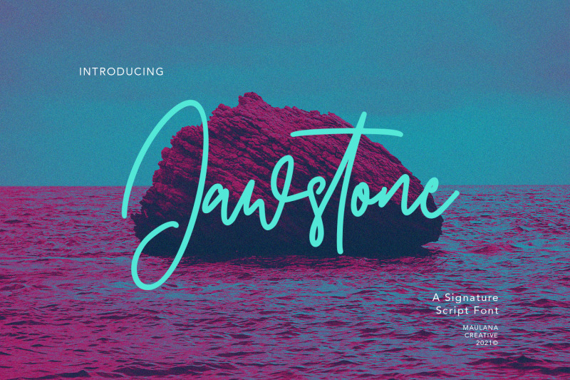jawstone-signature-font