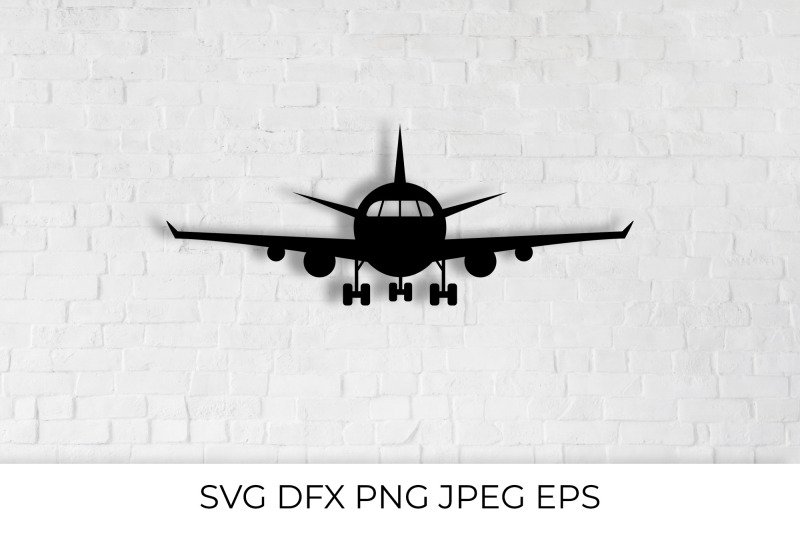 airplane-svg-cut-file-plane-vector-icon