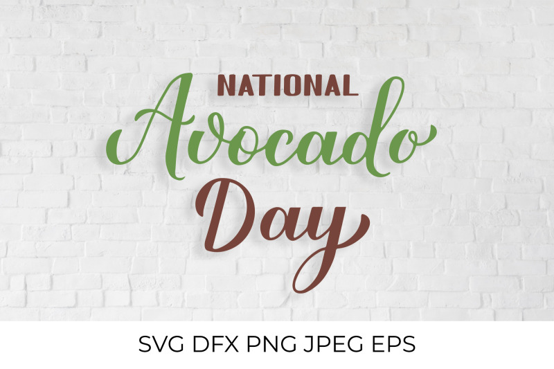 national-avocado-day-calligraphy