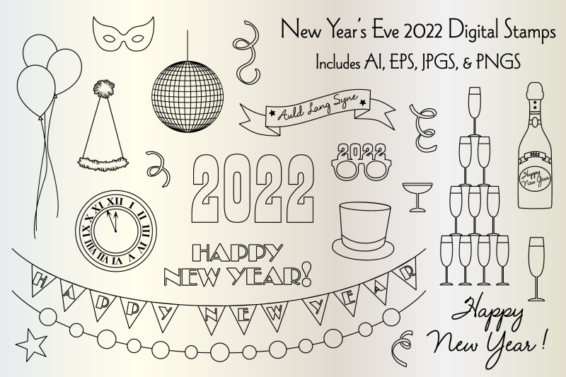 new-year-039-s-eve-2022-digital-stamps