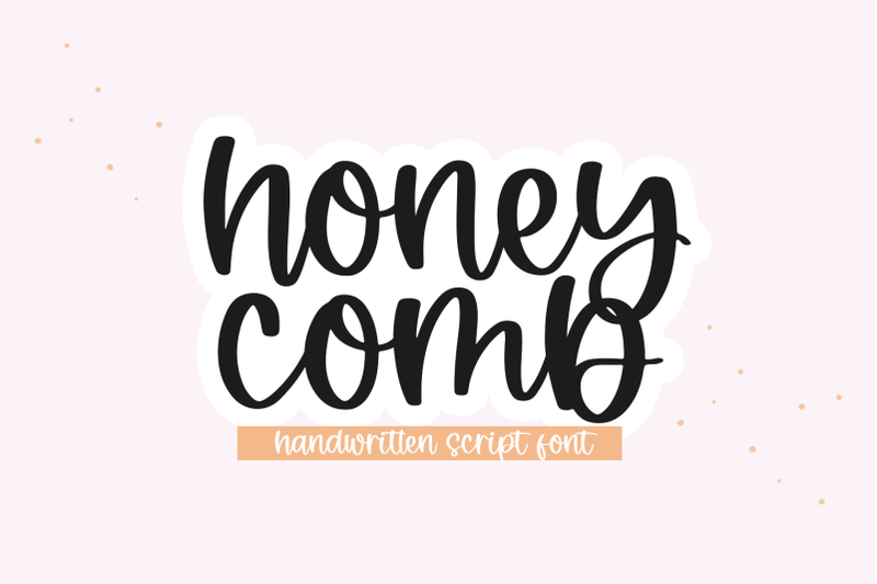 honeycomb-handwritten-script-font