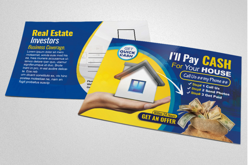 real-estate-investors-postcard-template