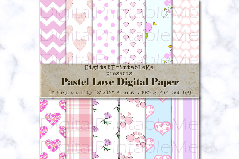 shabby-love-digital-paper-linen-romance-pastel-burlap-heart-pattern