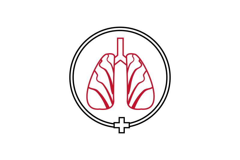 medical-icon-with-line-lungs-clinic