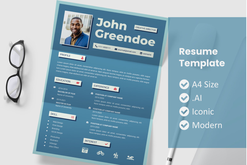 old-resume-template
