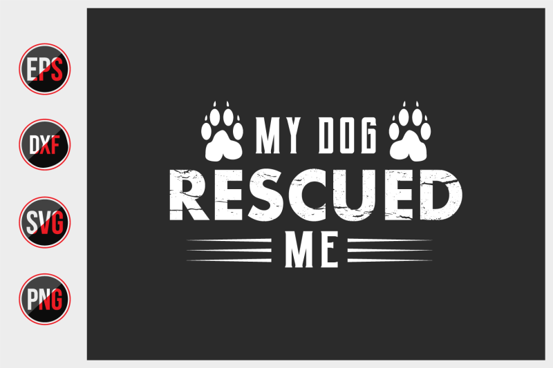 my-dog-rescued-me