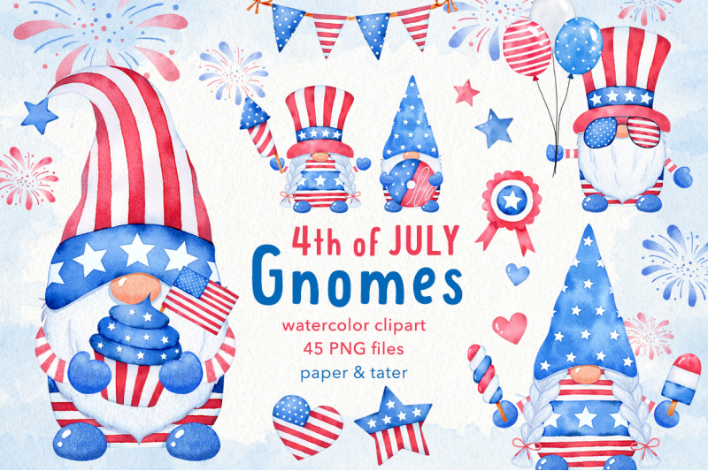 watercolor-4th-of-july-gnomes-clipart-independence-day-png