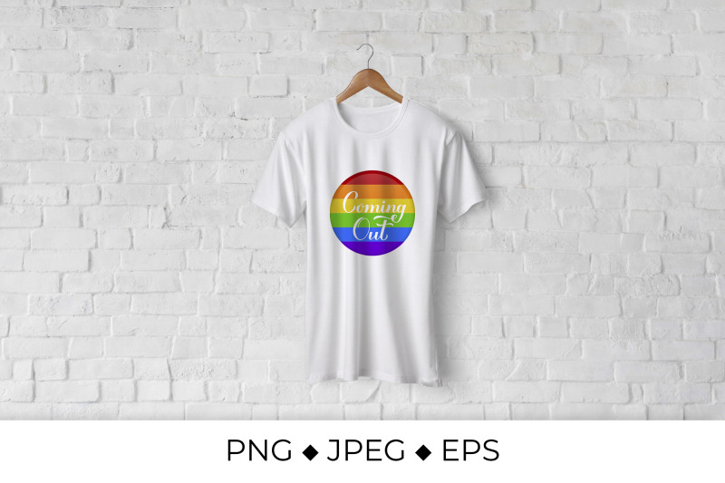 coming-out-calligraphy-hand-lettering-on-rainbow-button