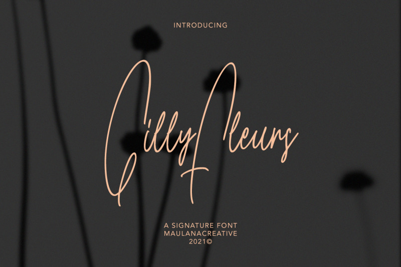 gilly-fleurs-signature-font