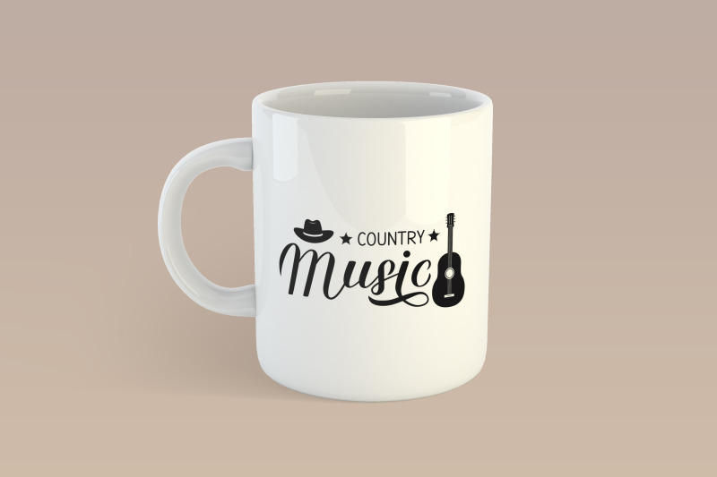 country-music-lettering-with-hat-and-guitar