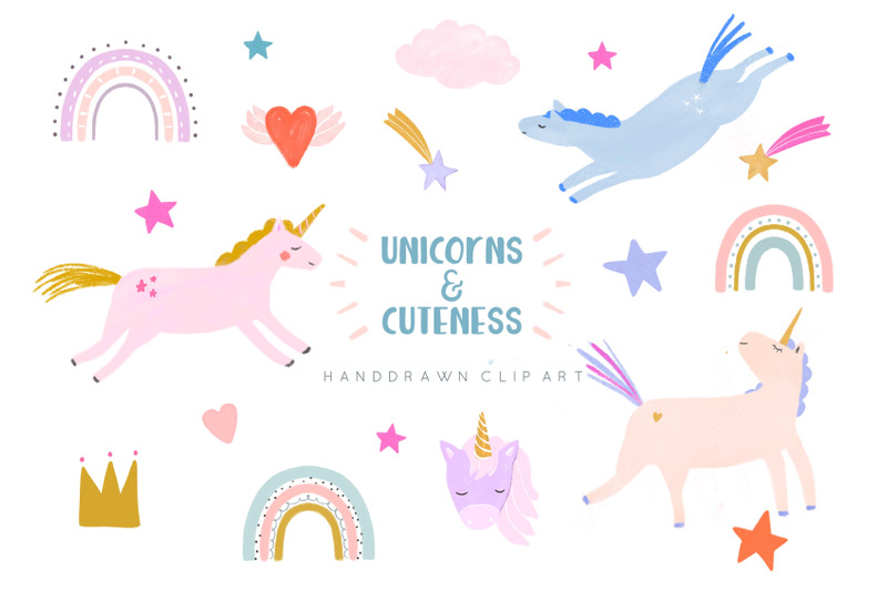unicorns-and-rainbows-clip-art