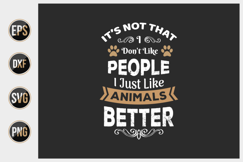 dog-typographic-quotes-vector-graphic