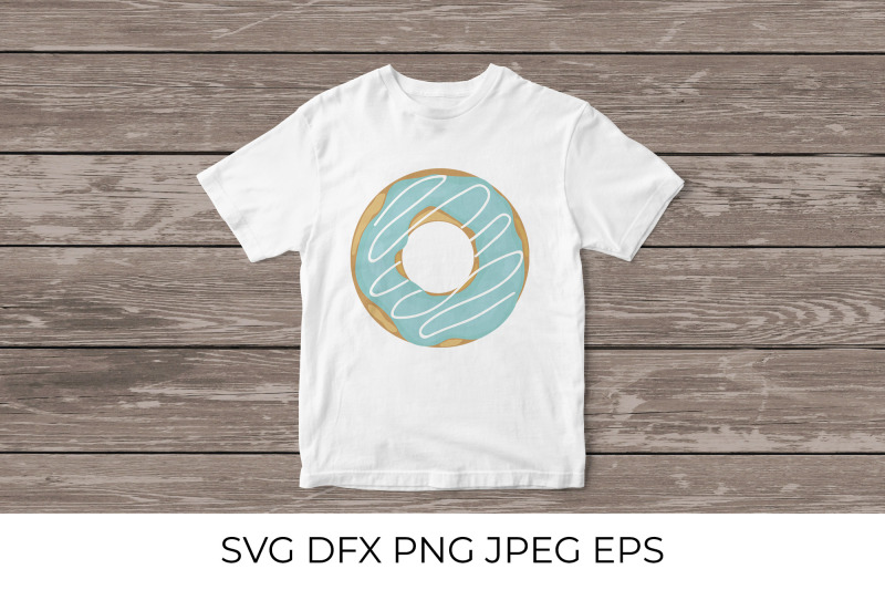 donut-svg-yummy-doughnut-with-blue-glaze