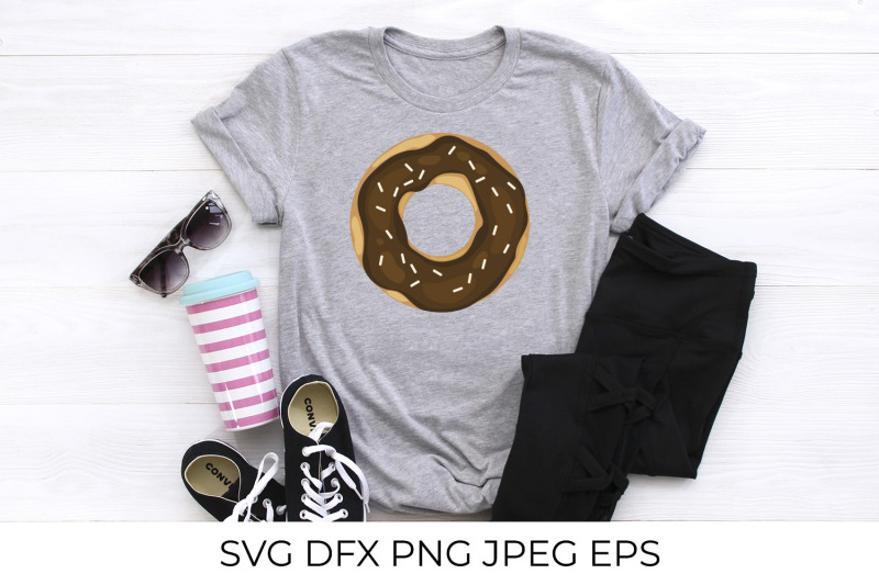 donut-svg-cute-doughnut-with-chocolate-glaze